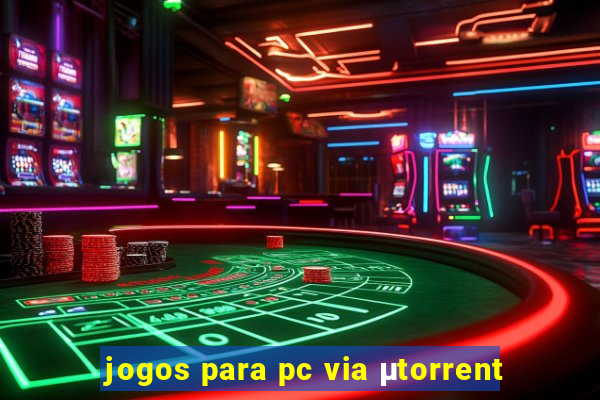 jogos para pc via μtorrent